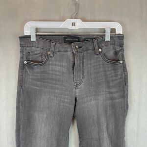 Kendall + Kylie Ultra Babe Skinny Jeans Women’s 7/28 Gray Stretch Zip Fly Casual